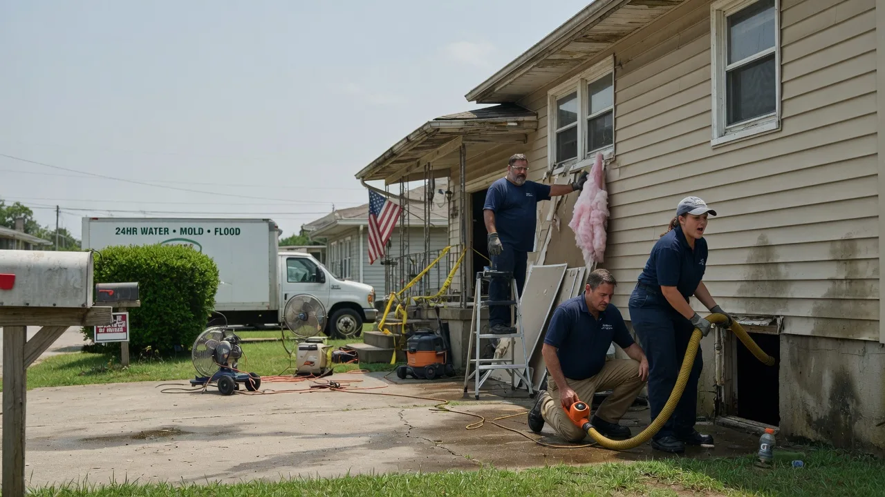 Water Damage Repair in Hedrick, IA near me